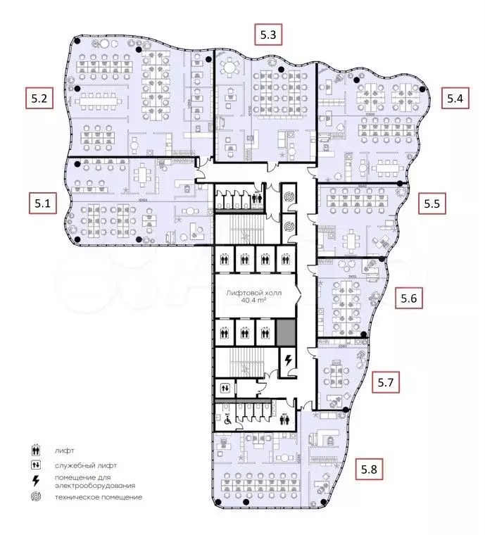 Продажа офисного помещения 850 м2 - Фото 0