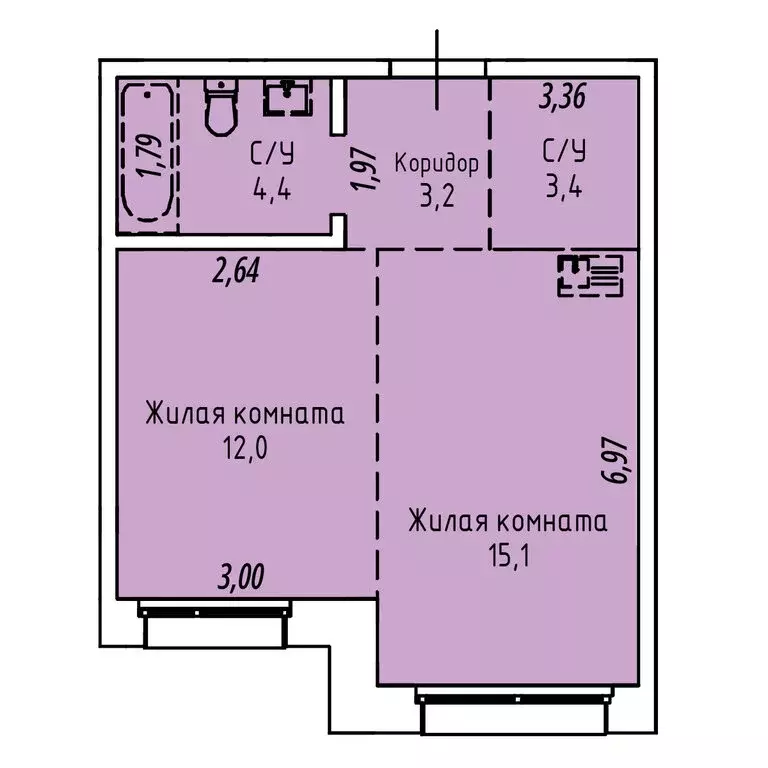 1-комнатная квартира: Иркутск, Култукская улица, 16 (38 м) - Фото 0