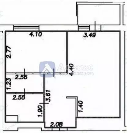 1-к кв. Тюменская область, Тюмень Профсоюзная ул., 63 (45.0 м) - Фото 2
