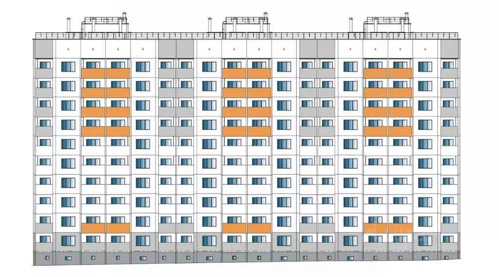2-к кв. Смоленская область, Смоленск Центральная ул., 6 (73.68 м) - Фото 1