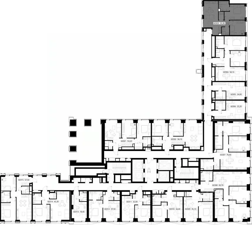 2-к кв. Москва Вишневая ул., 7С128 (55.3 м) - Фото 1