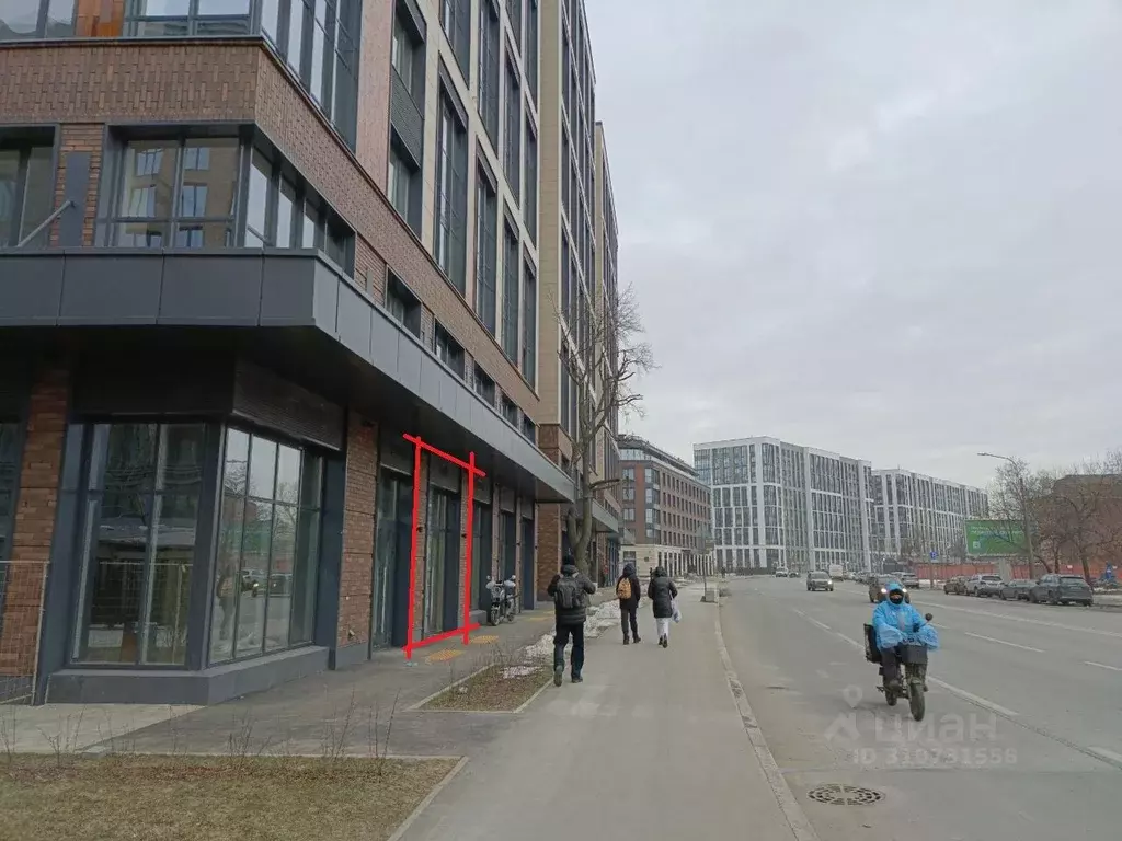 Торговая площадь в Санкт-Петербург Уральская ул., 25 (43 м) - Фото 1
