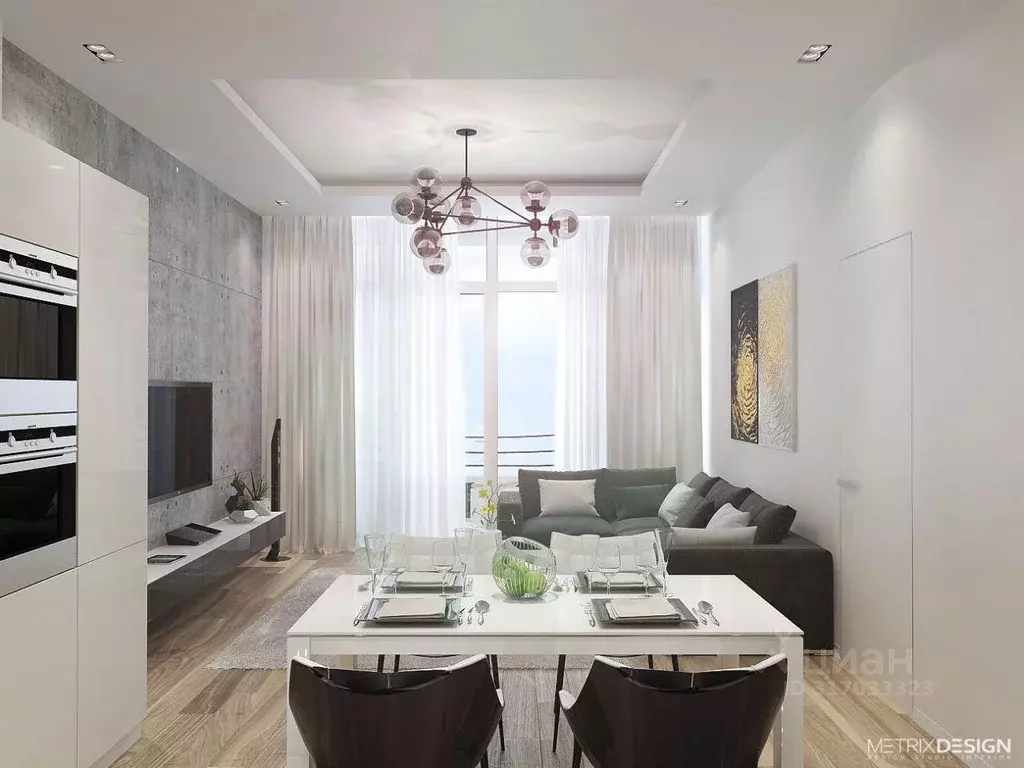 Квартира, 2 комнаты, 60 м - Фото 1
