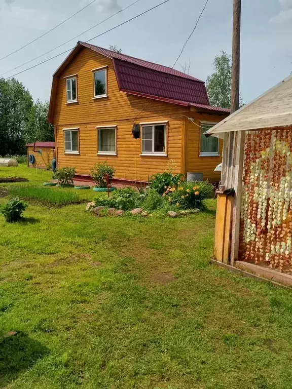 Дом в Ленинградская область, Волховский район, Пашское с/пос, д. ... - Фото 1