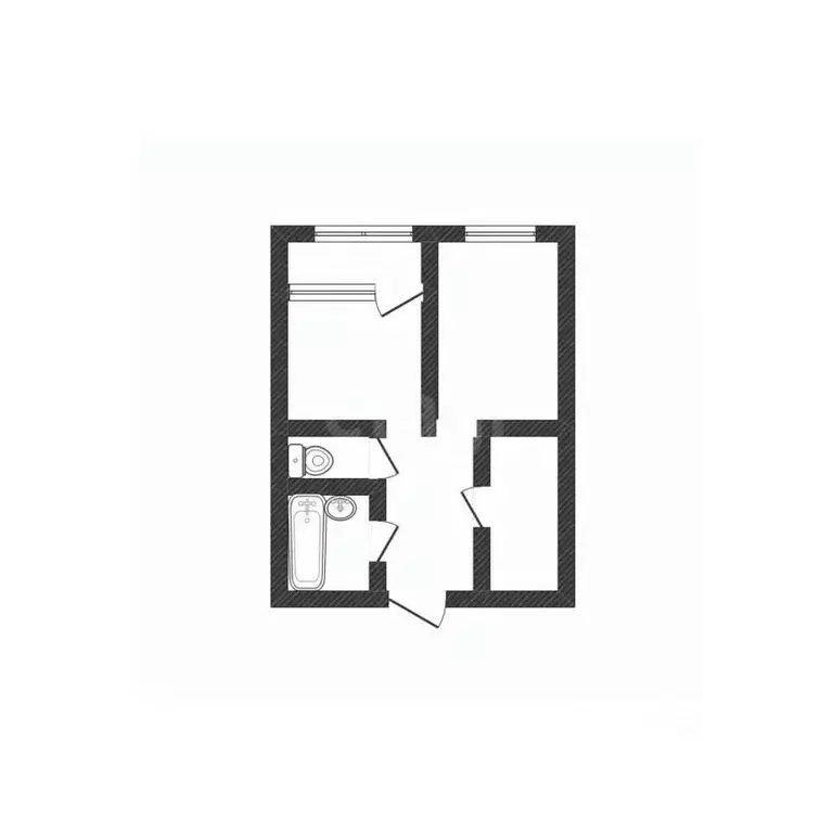 2-к кв. Смоленская область, Смоленск ул. Шевченко, 93а (33.1 м) - Фото 2