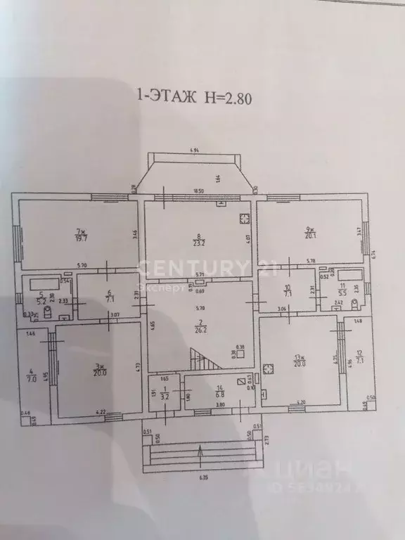 Дом в Калининградская область, Калининград Челюскинская ул., 47 (391 ... - Фото 1