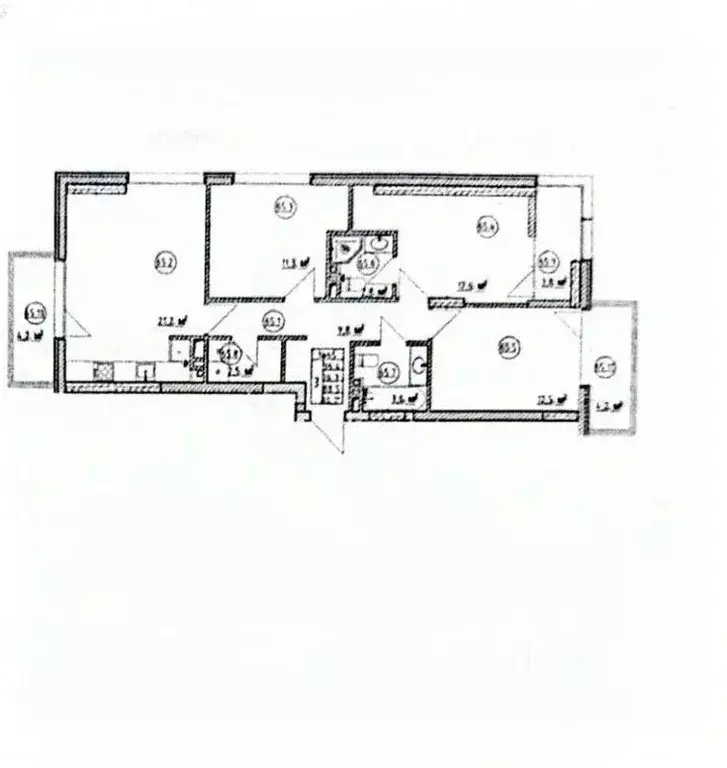 3-к кв. Крым, Симферополь ул. Караимская, 50 (77.0 м) - Фото 2
