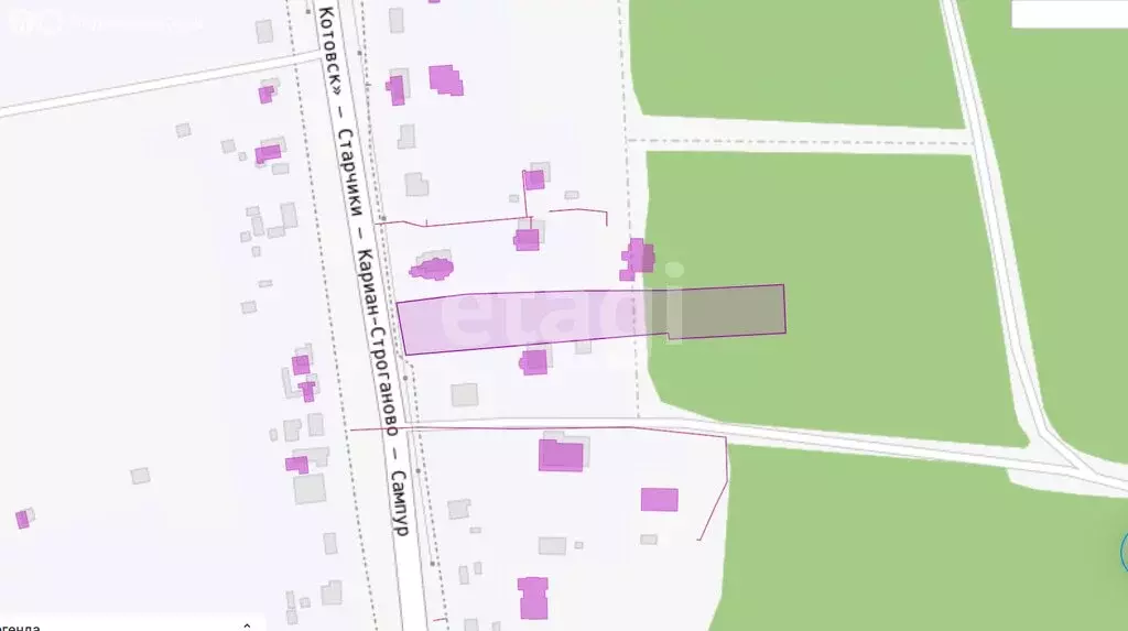 Участок в Тамбовская область, Знаменский муниципальный округ, деревня ... - Фото 2