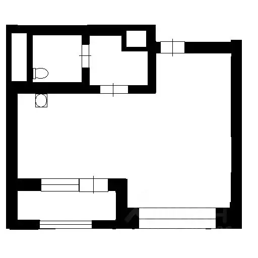 1-к кв. Санкт-Петербург Новгородская ул., 23 (40.0 м) - Фото 1