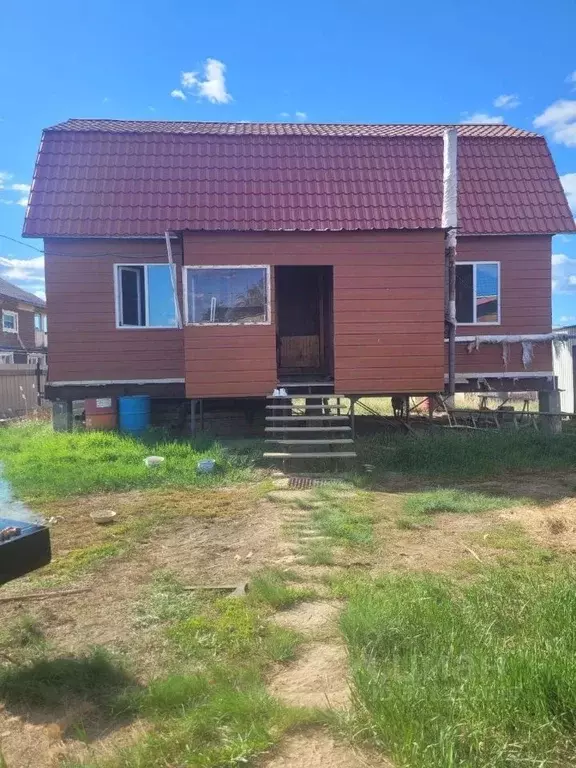 Дом в Саха (Якутия), Жатай городской округ, Жатай рп ул. Полевая (54 ... - Фото 1