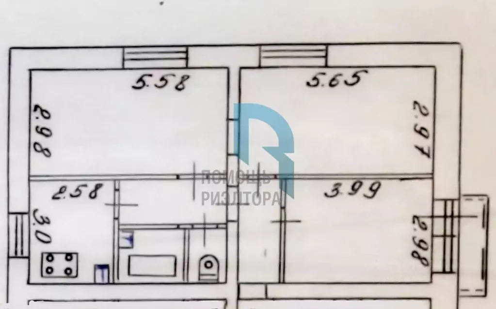3-к кв. Челябинская область, Челябинск Российская ул., 47А (65.0 м) - Фото 2