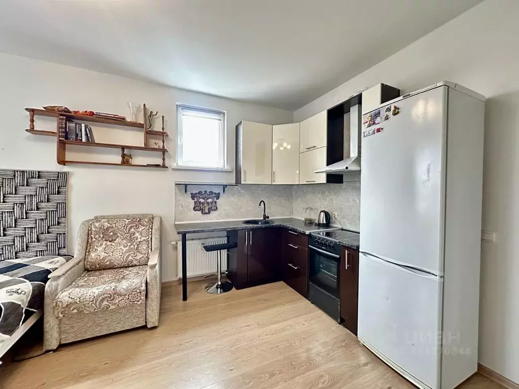 Студия Санкт-Петербург аллея Арцеуловская, 23к1 (27.0 м) - Фото 1