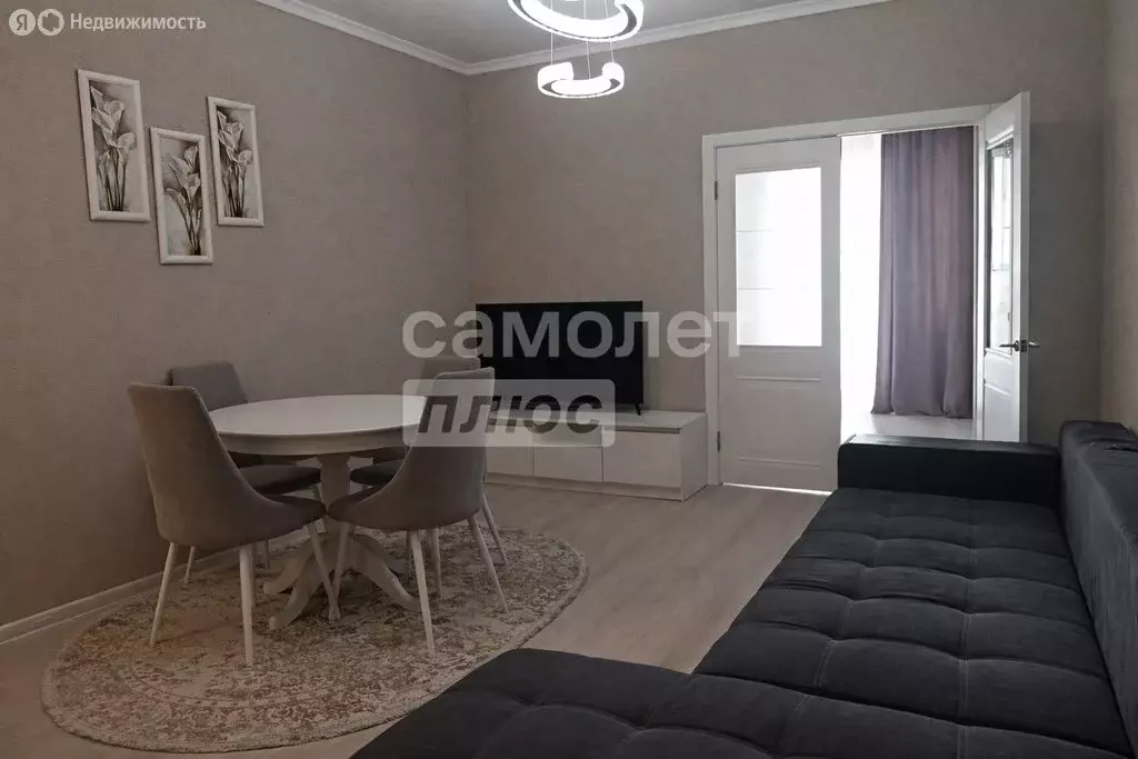 Квартира-студия: посёлок городского типа Голубое, Сургутский проезд, ... - Фото 1