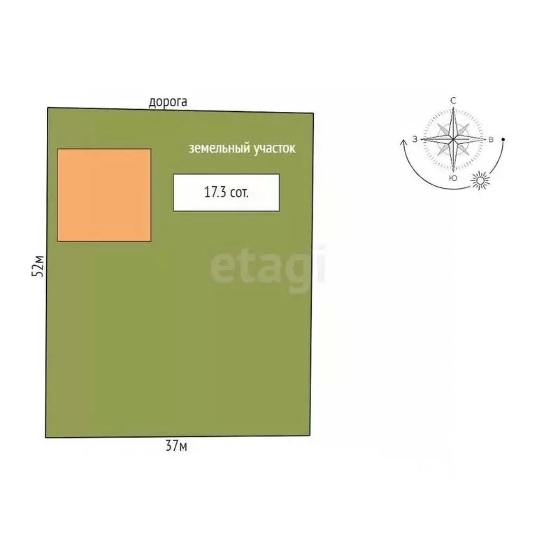 Дом в Тамбовская область, Тамбовский муниципальный округ, пос. ... - Фото 2