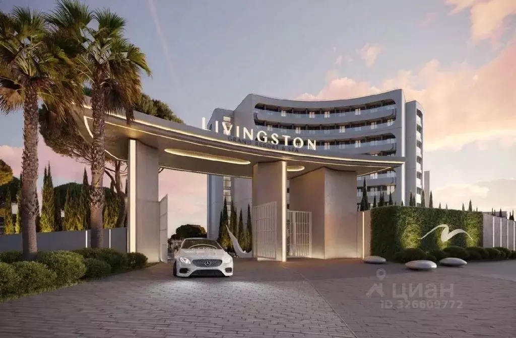 Студия Краснодарский край, Сочи Мамайка мкр, ул. Крымская, 44с1 (23.7 ... - Фото 1