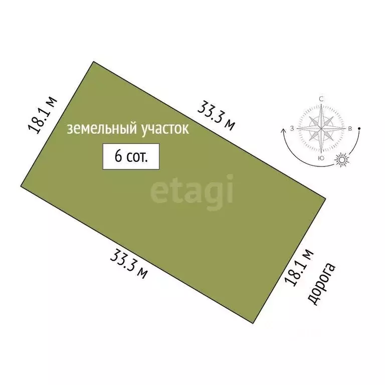 Участок в Крым, Симферопольский район, Родниковское с/пос, с. Новый ... - Фото 2