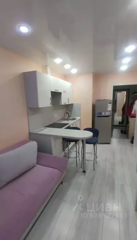 Студия Ленинградская область, Мурино Всеволожский район, бул. ... - Фото 2