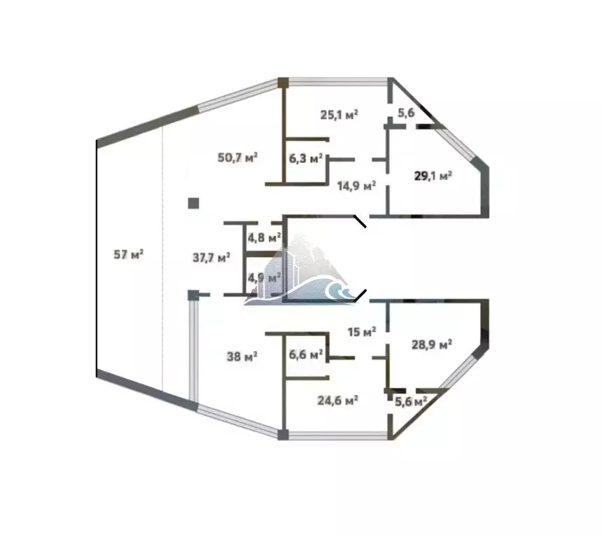 5-к кв. Крым, Ялта ул. Гоголя, 4 (355.0 м) - Фото 2