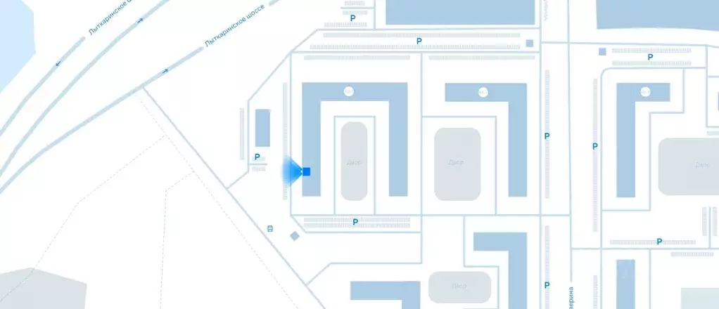 1-к кв. Московская область, Люберцы городской округ, Мирный пгт ул. ... - Фото 2