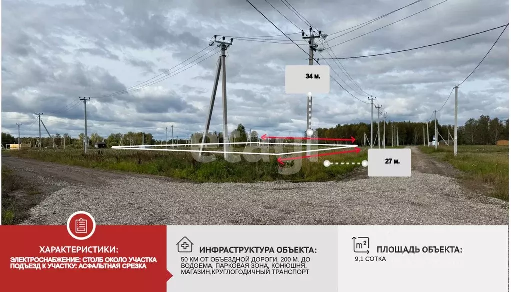 Участок в Тюменская область, Тюменский муниципальный округ, Дачи Хюгге ... - Фото 1