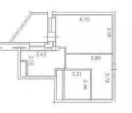 1-к кв. Воронежская область, Воронеж бул. Олимпийский, 6 (35.7 м) - Фото 1