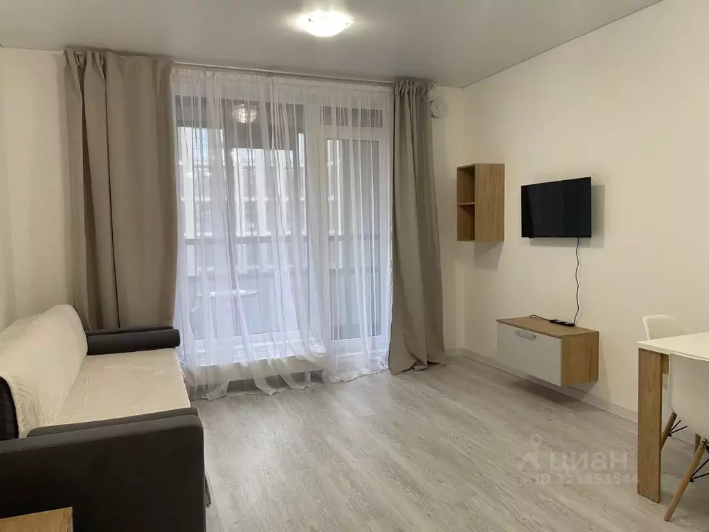 Студия Санкт-Петербург Уральская ул., 25 (25.0 м) - Фото 1