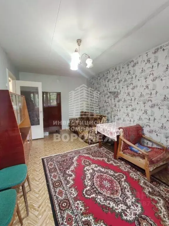 1-к кв. Воронежская область, Воронеж ул. Остужева, 50 (30.6 м) - Фото 1