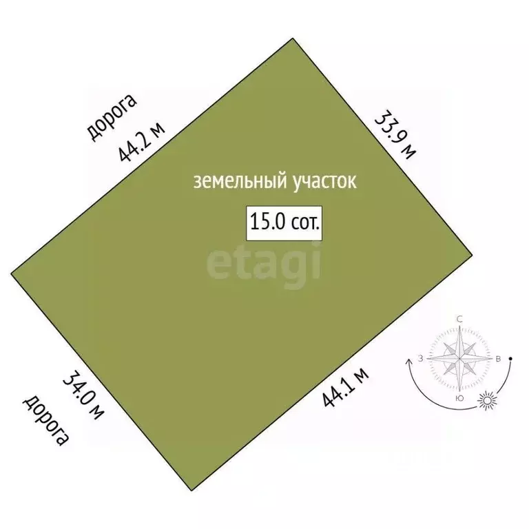 Участок в Тюменская область, Нижнетавдинский муниципальный округ, ... - Фото 2