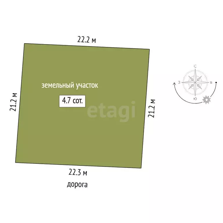 Дом в Тюмень, садовое товарищество Царево, Тихая улица (85 м) - Фото 1