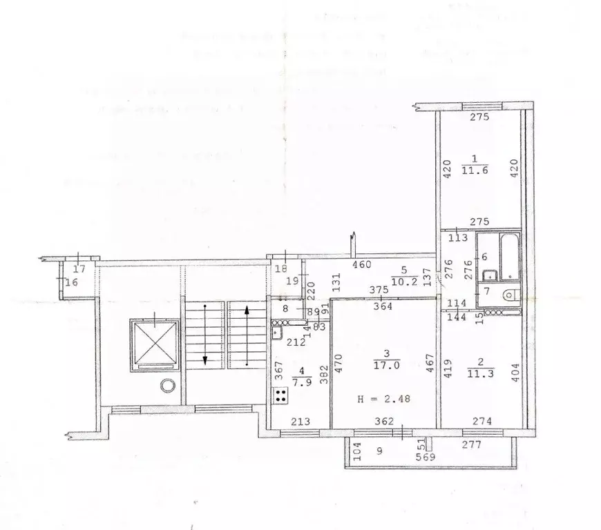 3-к кв. Свердловская область, Екатеринбург ул. Маяковского, 14 (62.8 ... - Фото 1