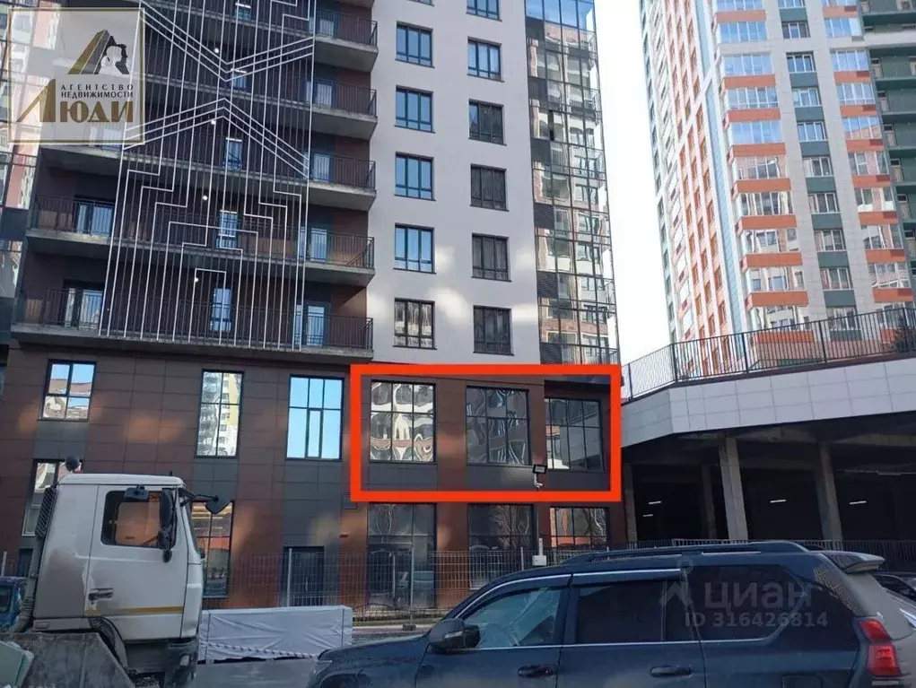 Офис в Новосибирская область, Новосибирск ул. Семьи Шамшиных, 91к1 (68 ... - Фото 0
