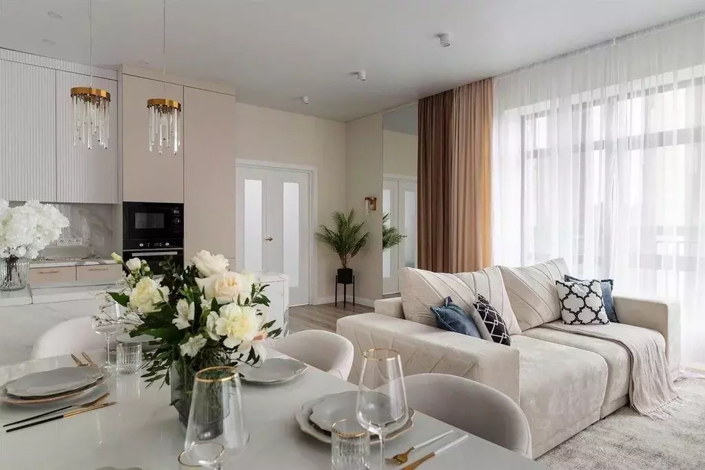 2-к кв. Краснодарский край, Сочи Светлана мкр, просп. Пушкина, 6 ... - Фото 2