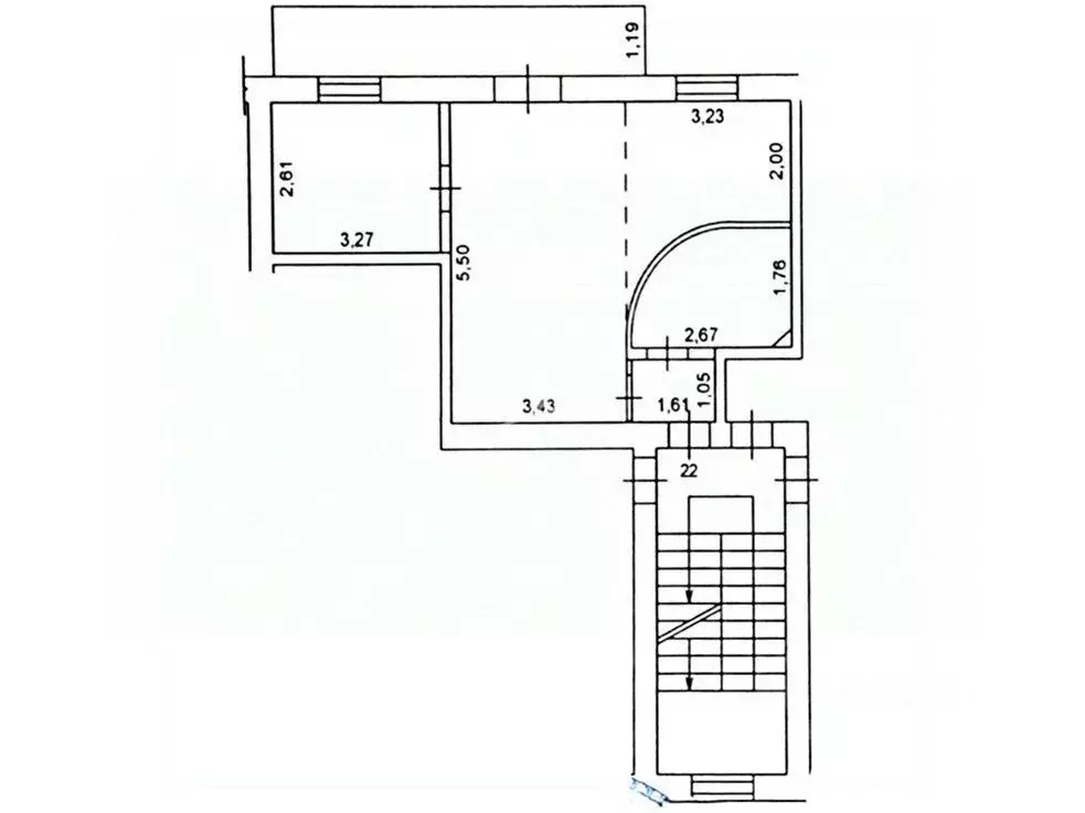 2-к кв. Севастополь ул. 5-я Бастионная, 7 (45.0 м) - Фото 2