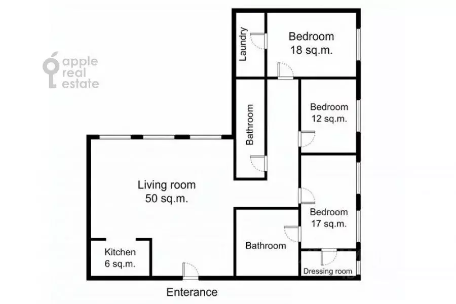 4-к кв. Москва ул. Остоженка, 5 (135.0 м) - Фото 2