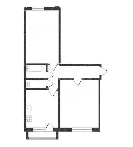 2-комнатная квартира: Абакан, Пирятинская улица, 3Б (49 м) - Фото 1