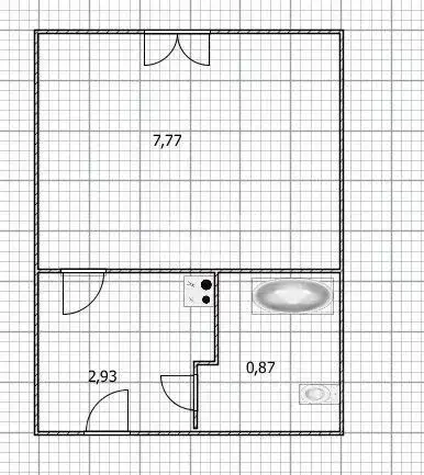 1-к кв. Ульяновская область, Ульяновск ул. Розы Люксембург, 3 (12.3 м) - Фото 2