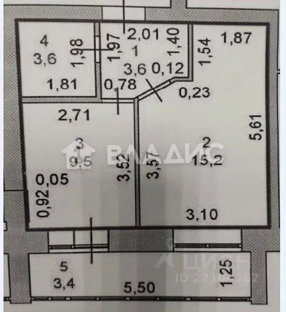 1-к кв. Марий Эл, Йошкар-Ола ул. Йывана Кырли, 48Б (31.9 м) - Фото 1