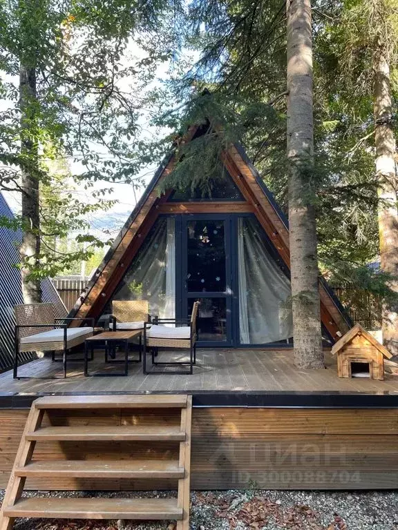 Дом в Карачаево-Черкесия, Зеленчукский район, с. Архыз  (32 м) - Фото 2