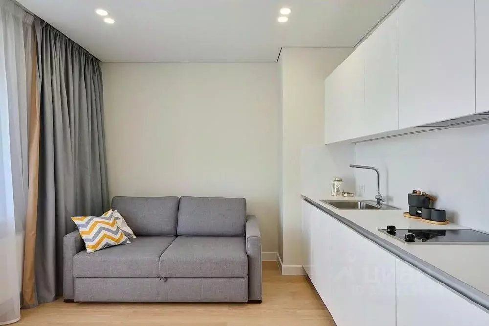 Студия Москва ул. Берзарина, 30А (27.0 м) - Фото 1