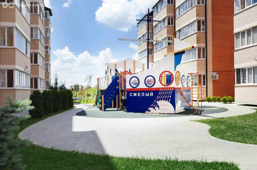 1-комнатная квартира: Новая Адыгея, улица Тургеневское шоссе, 33/4к44 ... - Фото 1