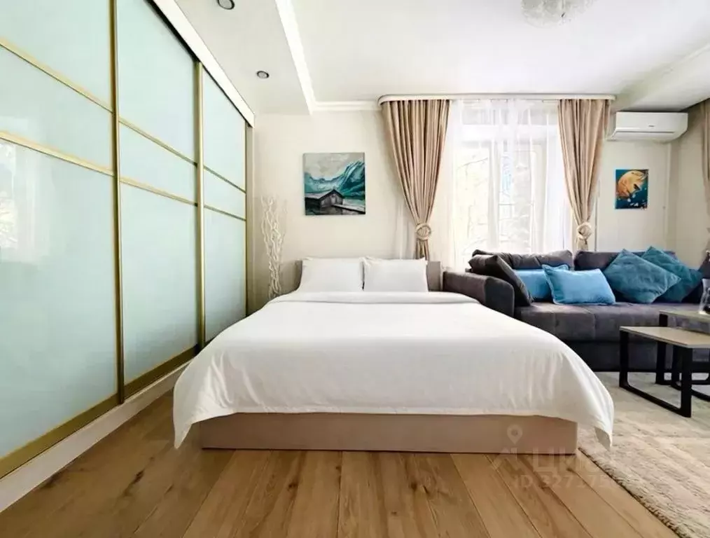 Студия Москва 2-я Черногрязская ул., 5К1 (33.0 м) - Фото 2