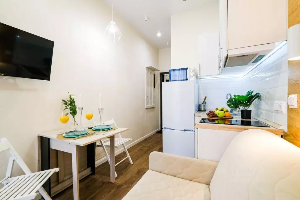 Студия Москва ул. Корабельная, 6 (18.0 м) - Фото 2