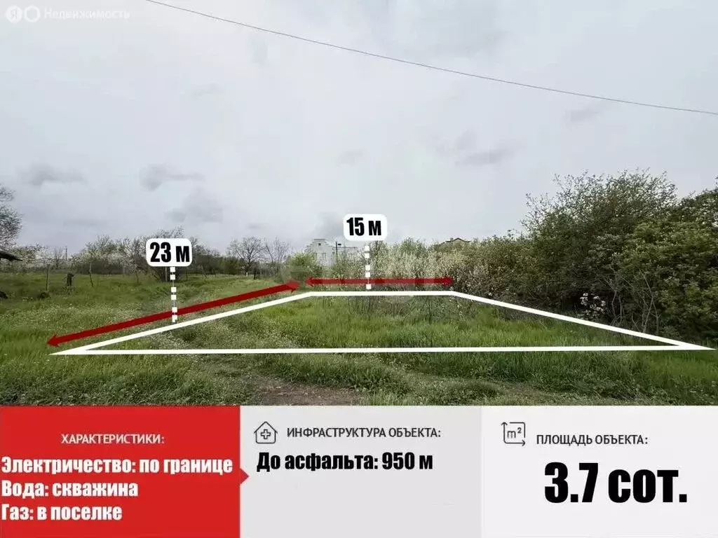 Участок в Урожайновское сельское поселение, СТ Весна (3.7 м) - Фото 1