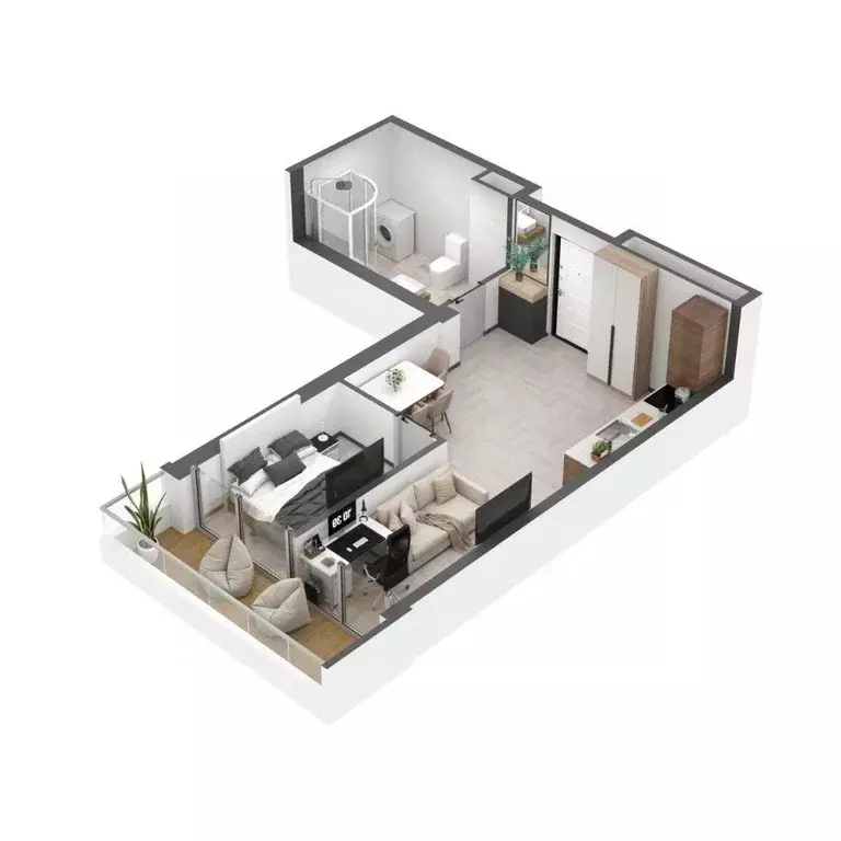 1-к кв. Крым, Ялта муниципальный округ, Кацивели пгт ул. Академика ... - Фото 1