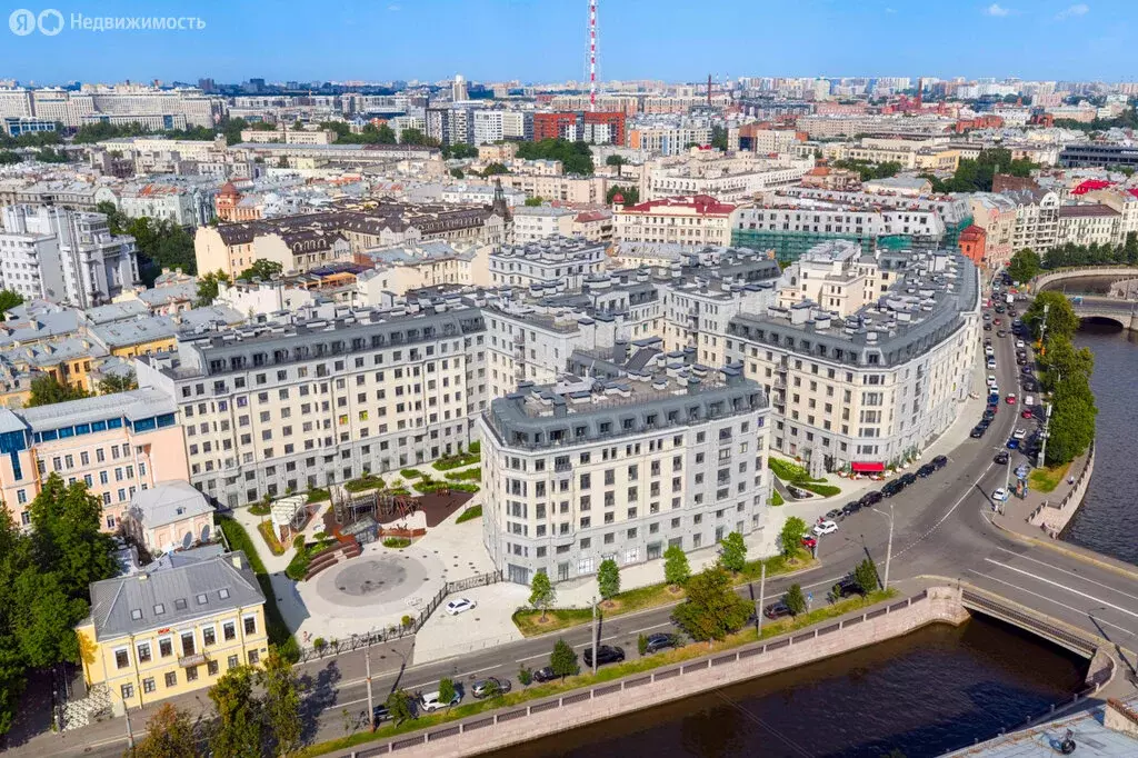 2-комнатная квартира: Санкт-Петербург, набережная реки Карповки, 31к1 ... - Фото 2