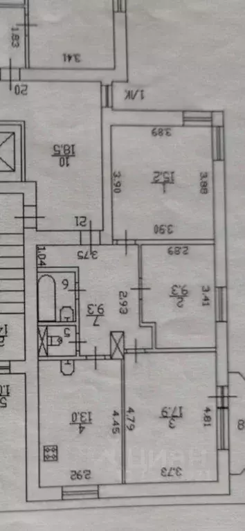 Комната Санкт-Петербург Ленинский просп., 81К1 (14.0 м) - Фото 2