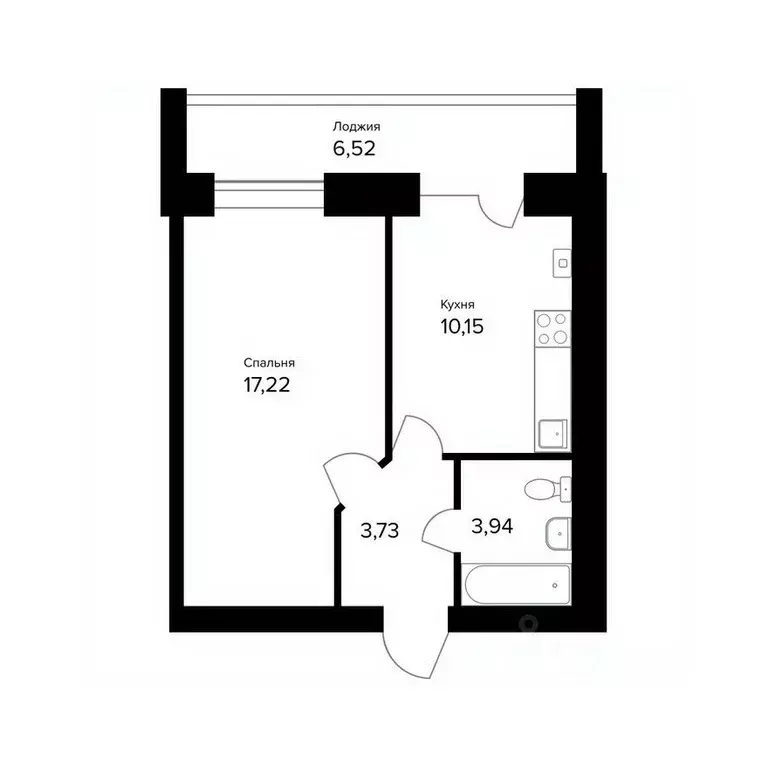 1-к кв. Ярославская область, Ярославль пос. Норское, Норские ... - Фото 1