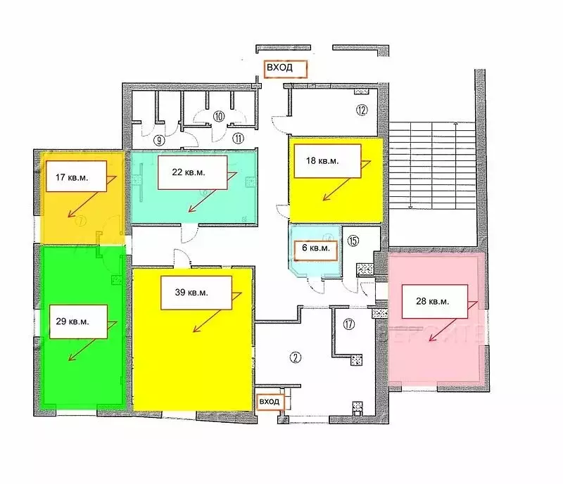 Офис (250 м) - Фото 2
