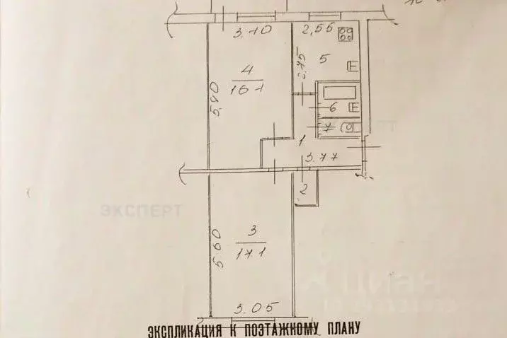 2-к кв. Новгородская область, Великий Новгород просп. Мира, 30к4 (50.0 ... - Фото 0