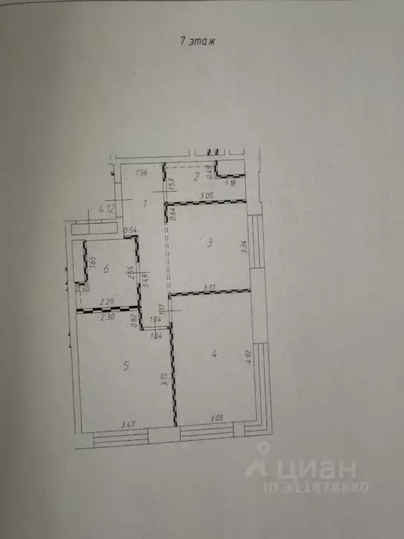 2-к кв. Москва ул. Нижние Мневники, 9 (58.0 м) - Фото 0